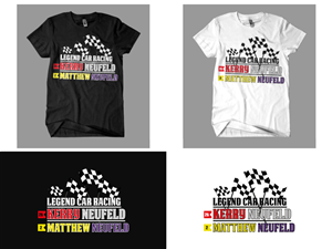 KSA RACING | T-shirt Design by Azus