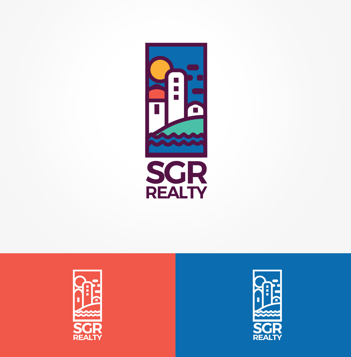 Logo Design by NineTwoEleven Media for SGR Realty | Design #16021200