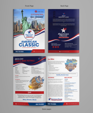 Brochure for International and Domestic Festival & Music Student Tour Company  | Design de Brochure par SAI DESIGNS