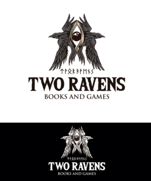 Two Ravens Books and Games | Design de Logo par StudioD™