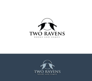 Logo Design by instudio for Two Ravens Books and Games | Design: #16156469