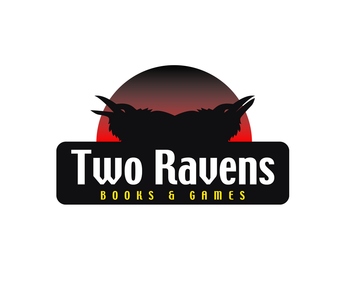 Logo Design by Taiki Design for Two Ravens Books and Games | Design #16099849