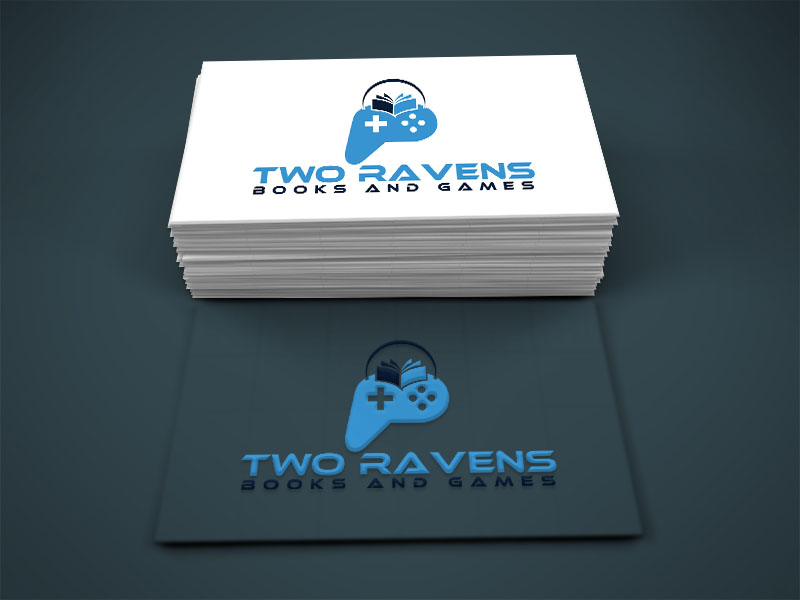 Logo Design by Sherpa design for Two Ravens Books and Games | Design #16029011