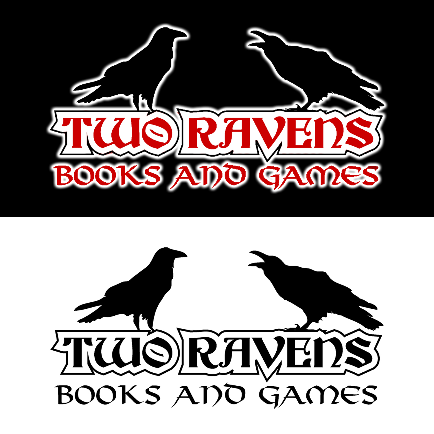 Design de Logo par JoJoallstar pour Two Ravens Books and Games | Design #16028610