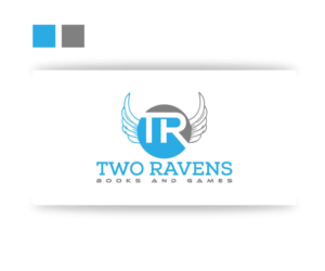 Logo Design by Hieroglyphics for Two Ravens Books and Games | Design: #16117805