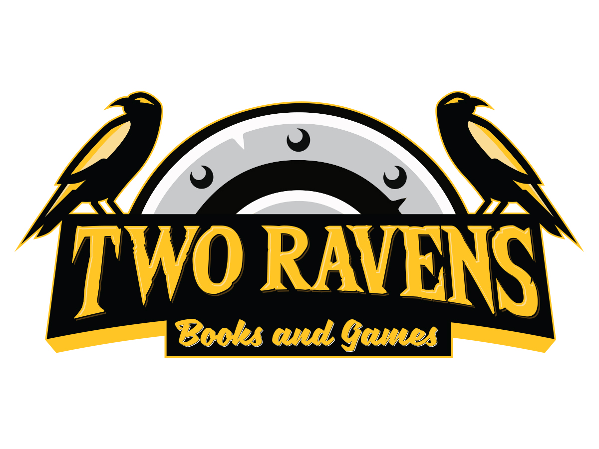 Logo Design by Cody Rostron for Two Ravens Books and Games | Design #16077418