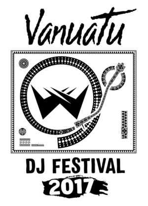 South Pacific tribal patterns inspired DJ Tee Shirt for DJ Festival 2017 | Design de T-shirt par selador.si