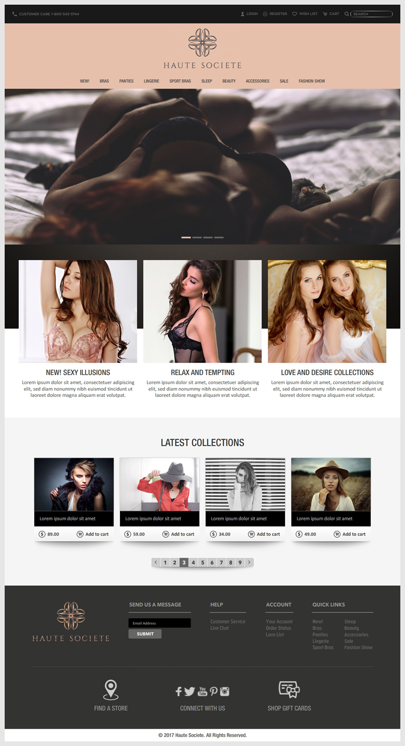 Web Design by -Marc- for this project | Design #16325463