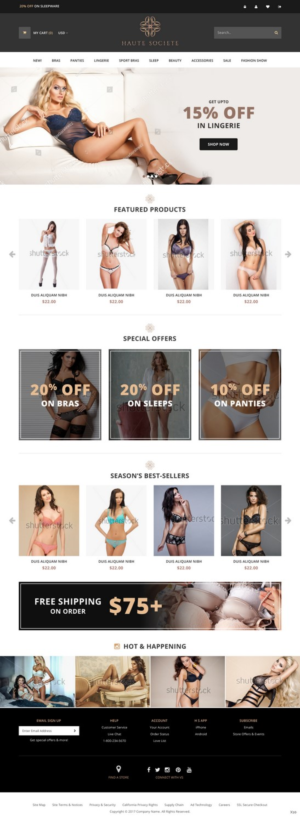 Web Design by pb for this project | Design: #16225993