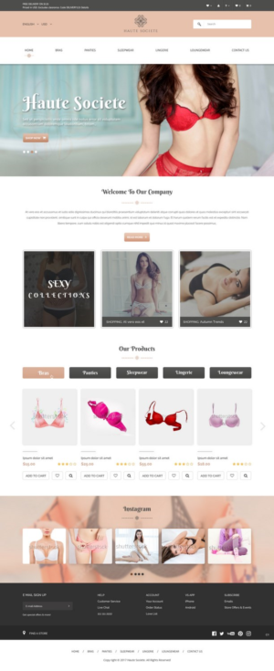 Web Design by pb for this project | Design: #16226000
