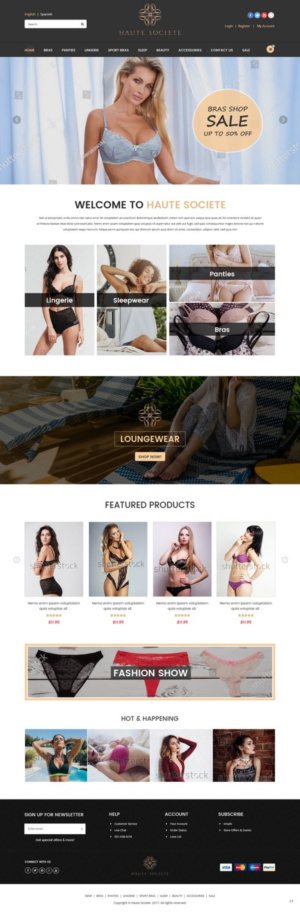 Web Design by pb for this project | Design: #16226009