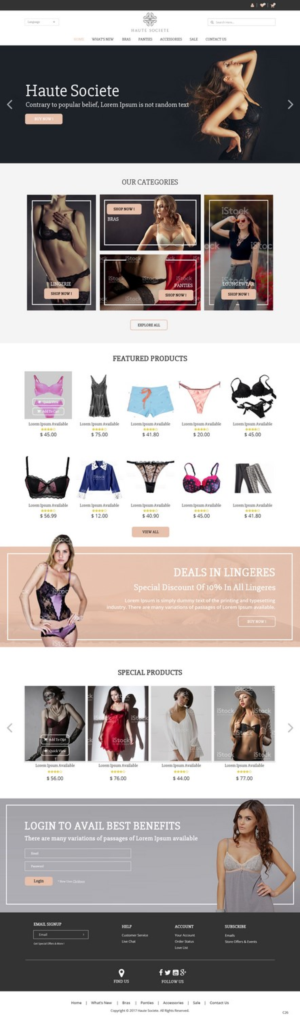 Web Design by pb for this project | Design: #16226011