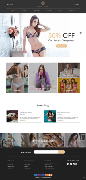 Web Design by pb for this project | Design: #16226030