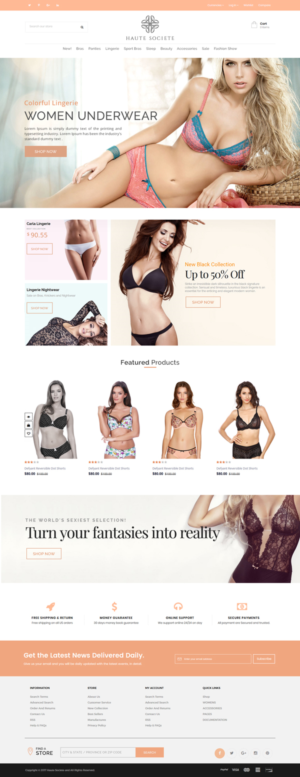 Web Design by Xclusive Designers for this project | Design #16280730