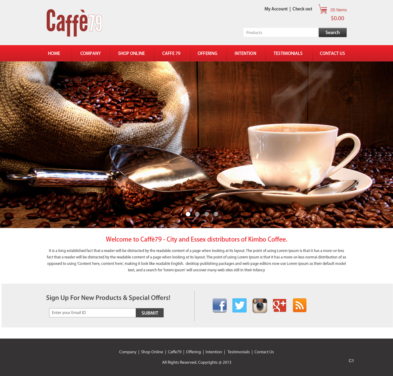 Diseño Web por pb para Caffe 79 Ltd | Diseño #2654719