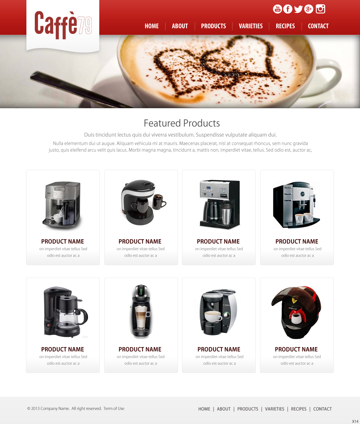 Diseño Web por pb para Caffe 79 Ltd | Diseño #2753285