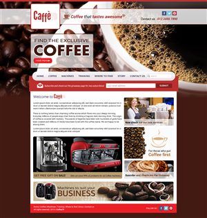 Diseño Web por Sbss para Caffe 79 Ltd | Diseño: #2663678
