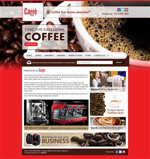 Diseño Web por Sbss para Caffe 79 Ltd | Diseño: #2663689