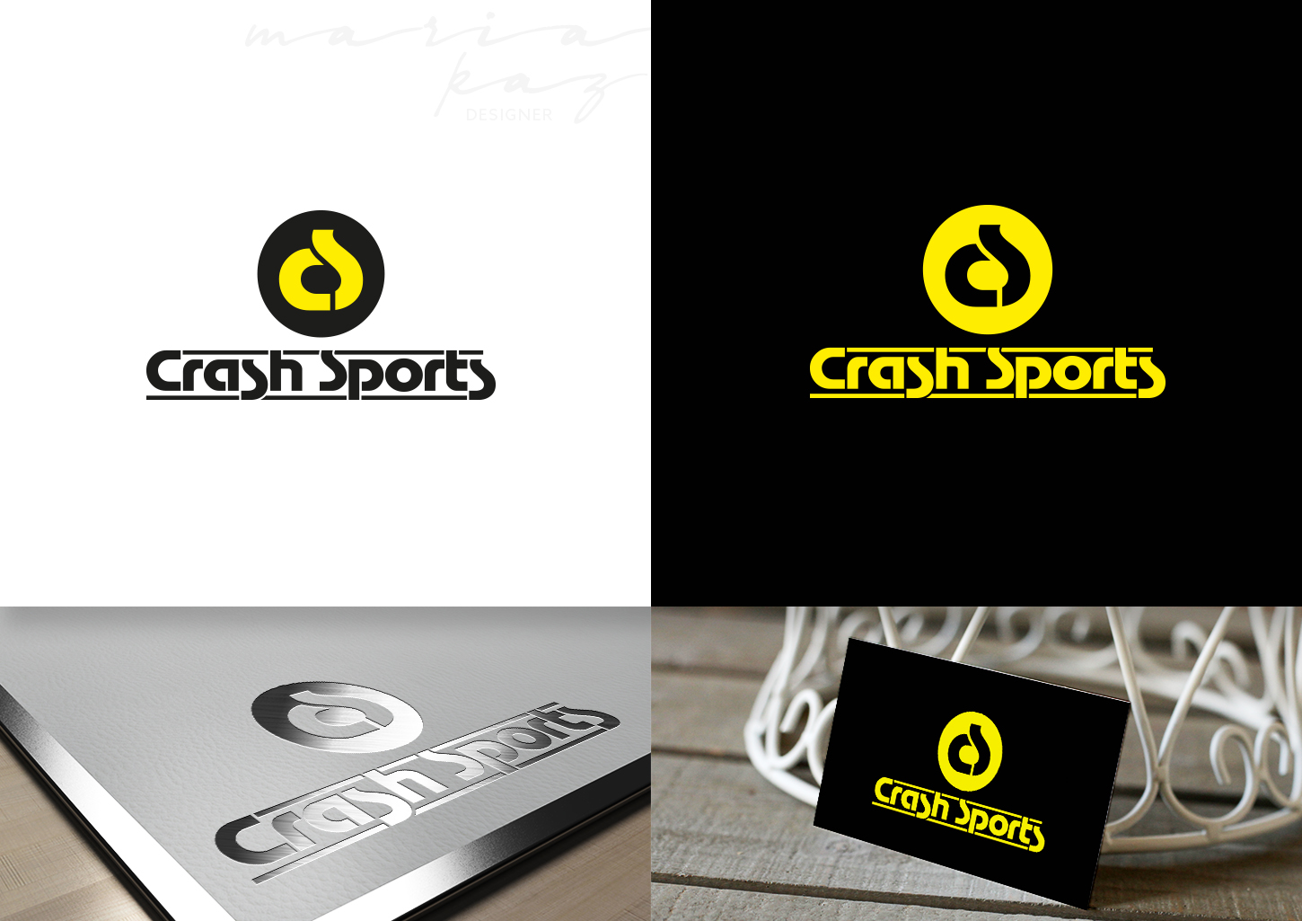 Logo Design by maria-kaz for Crash Sports, LLC.  | Design #16044975