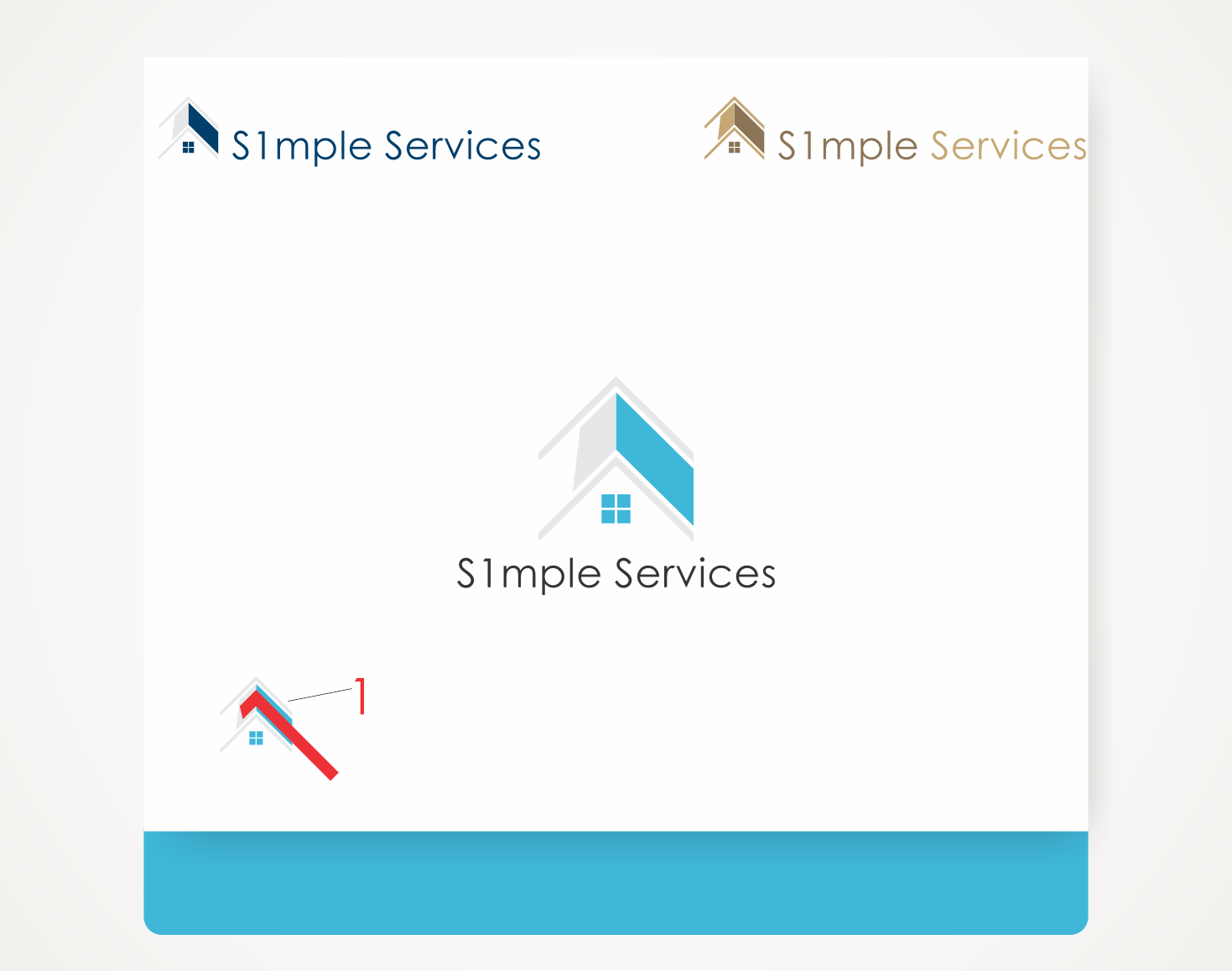 Logo Design by Savana for S1mple Services | Design #16045639