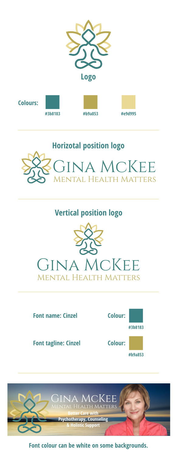 Grafik-Design von design.bb für GIna McKee Wellness | Design #16021297