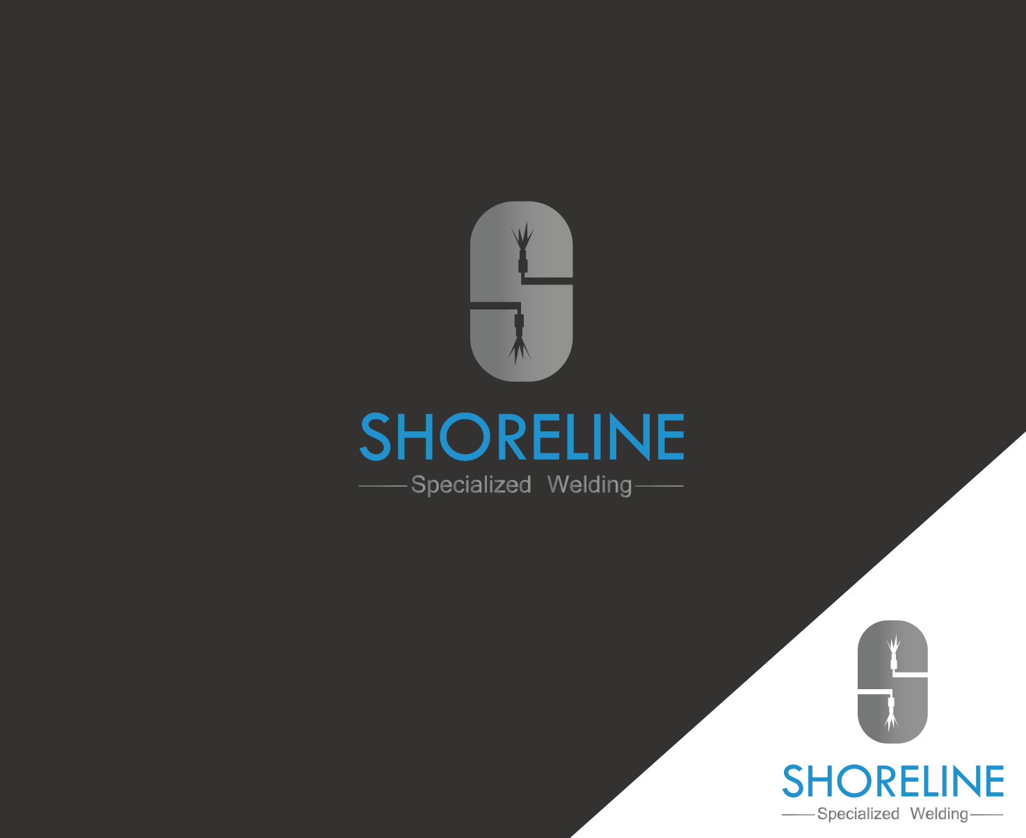 Diseño de Logo por MAK45 para Shoreline Specialised Welding Services | Diseño #16071577
