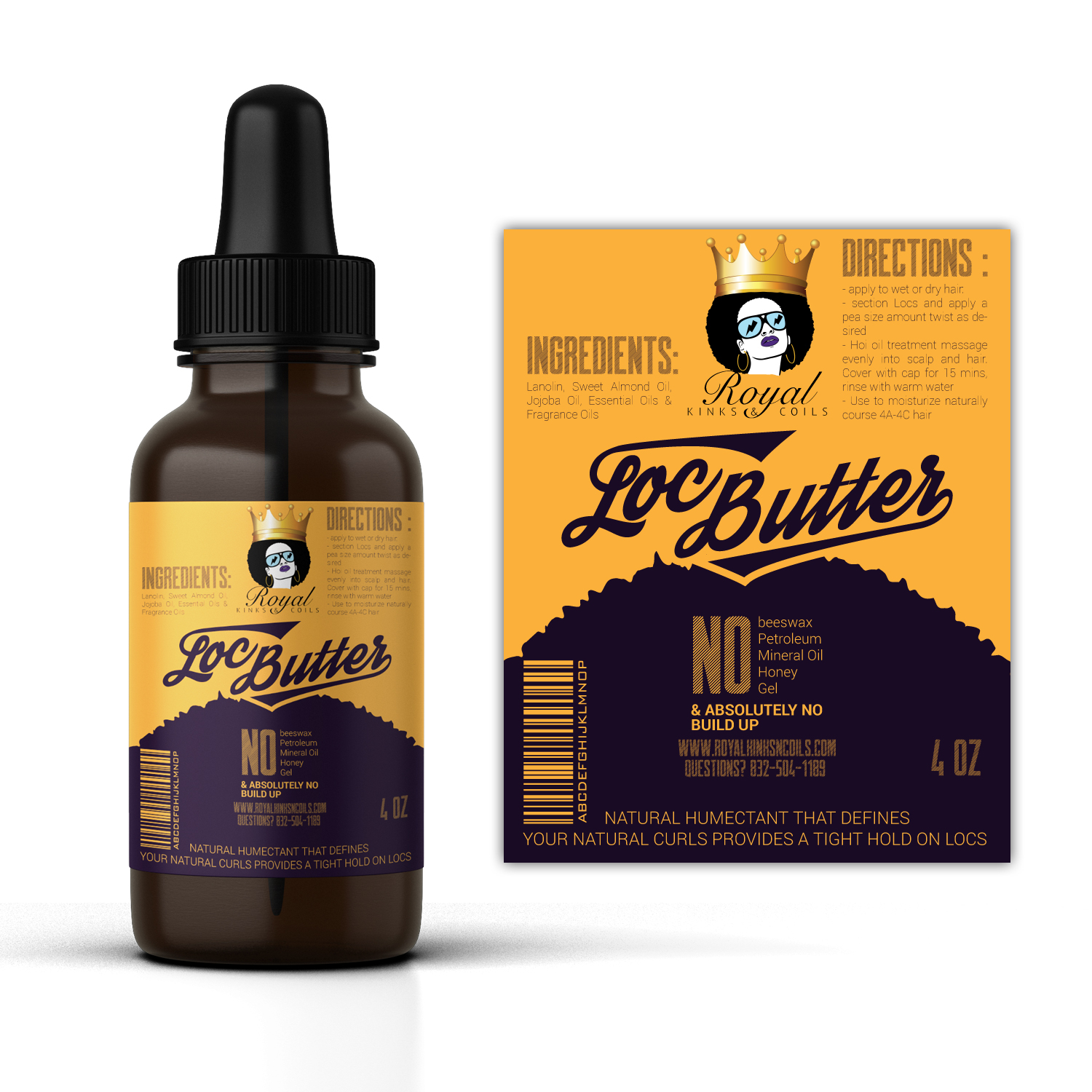 Label Design by at-as for The Loc Den  | Design #16021557