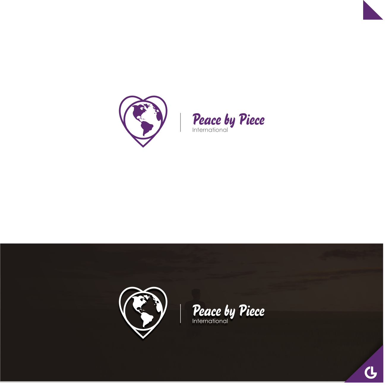 Logo Design by R!CKY for Peace by Piece International  | Design #16067806