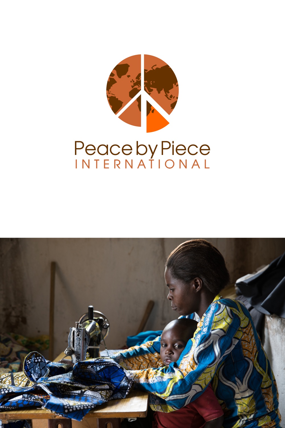 Logo Design by bojboga for Peace by Piece International  | Design #16118793