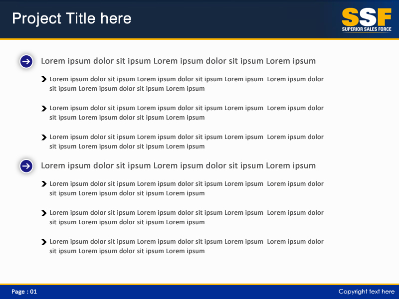 PowerPoint Design by Best Design Hub for Superior Sales Force Pty Ltd | Design #2688668