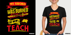 Wonder Teacher T-shirt for Teachers who like the Wonder Woman Moive | T-Shirt-Design von Fatboy Graphic
