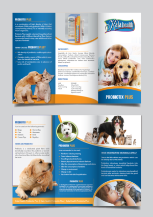 Broschüren-Design von alex989 für Wildlife & Veterinary Supplies | Design: #16060213