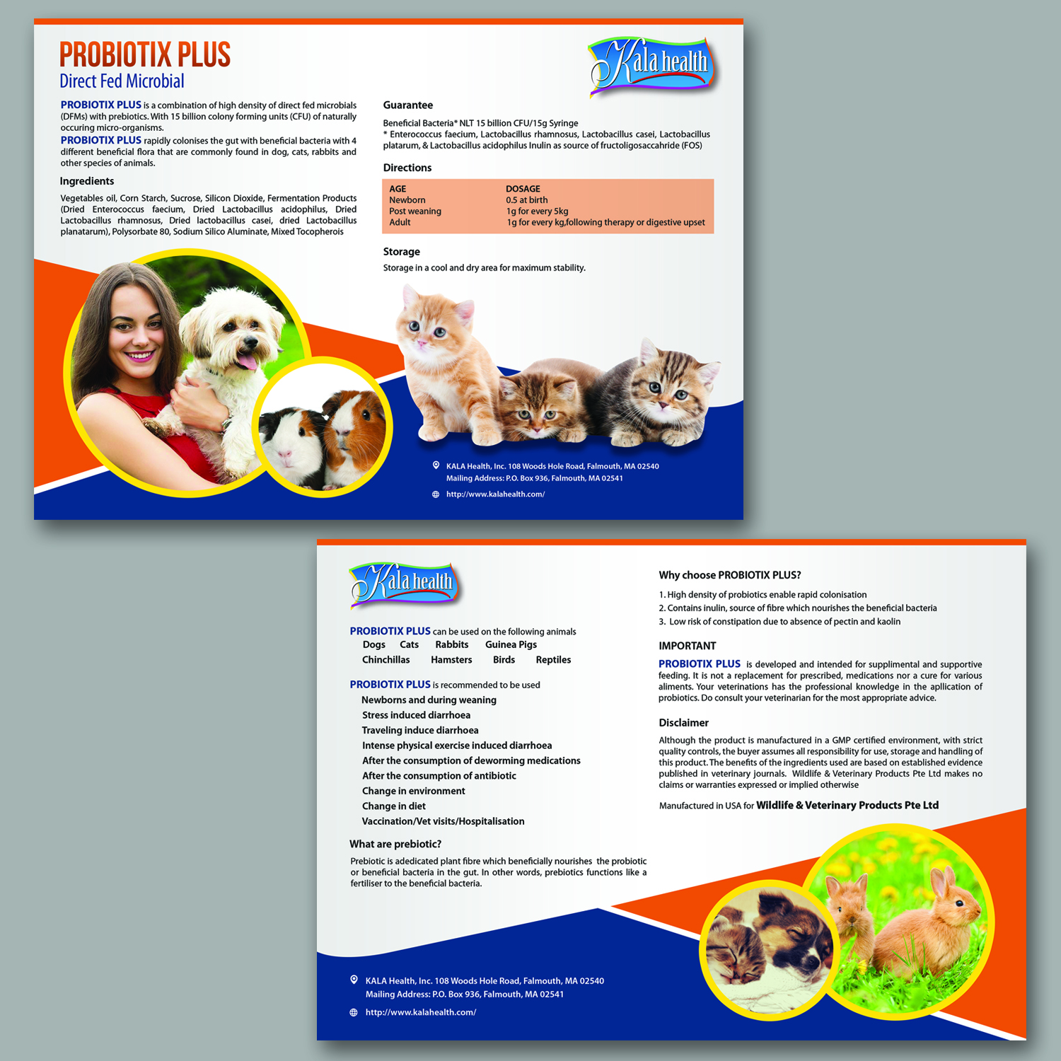 Brochure Design by Schöpfer for Wildlife & Veterinary Supplies | Design #16068112