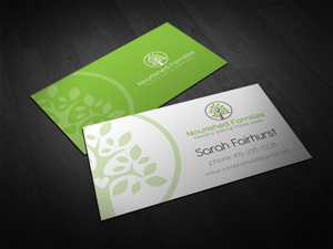 nutrition company business card  | Business Card Design by desert_fox99