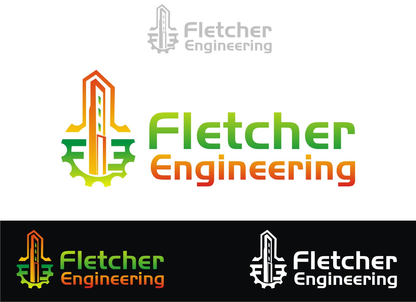 Logo Design by Soul Light for Fletcher Engineering, LLC | Design #16027771