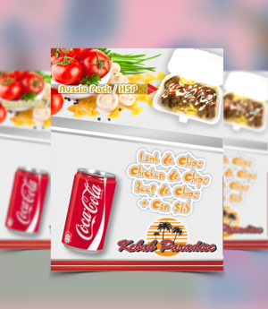 Poster Design for kebab shop products | Poster Design by Petter Goms