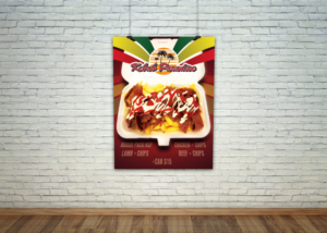 Poster Design for kebab shop products | Design de Poster par Zhor Signatures