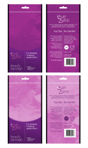 Packaging Design by Giovanni for Buff and Blend | Design #16072192