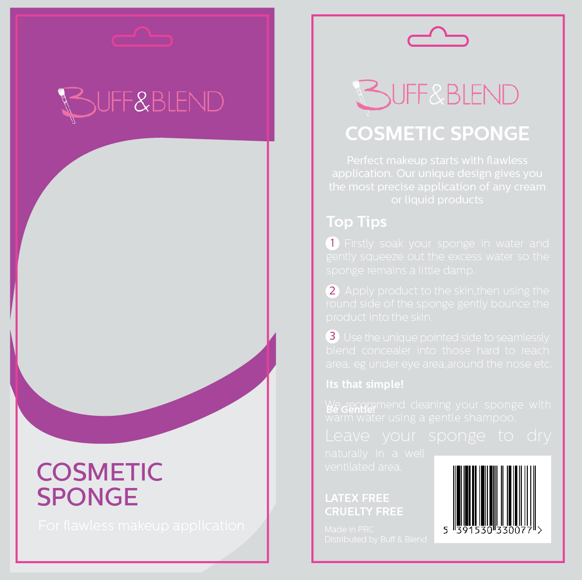 Diseño de Empaque por Melisa Perrotta para Buff and Blend | Diseño #16084966