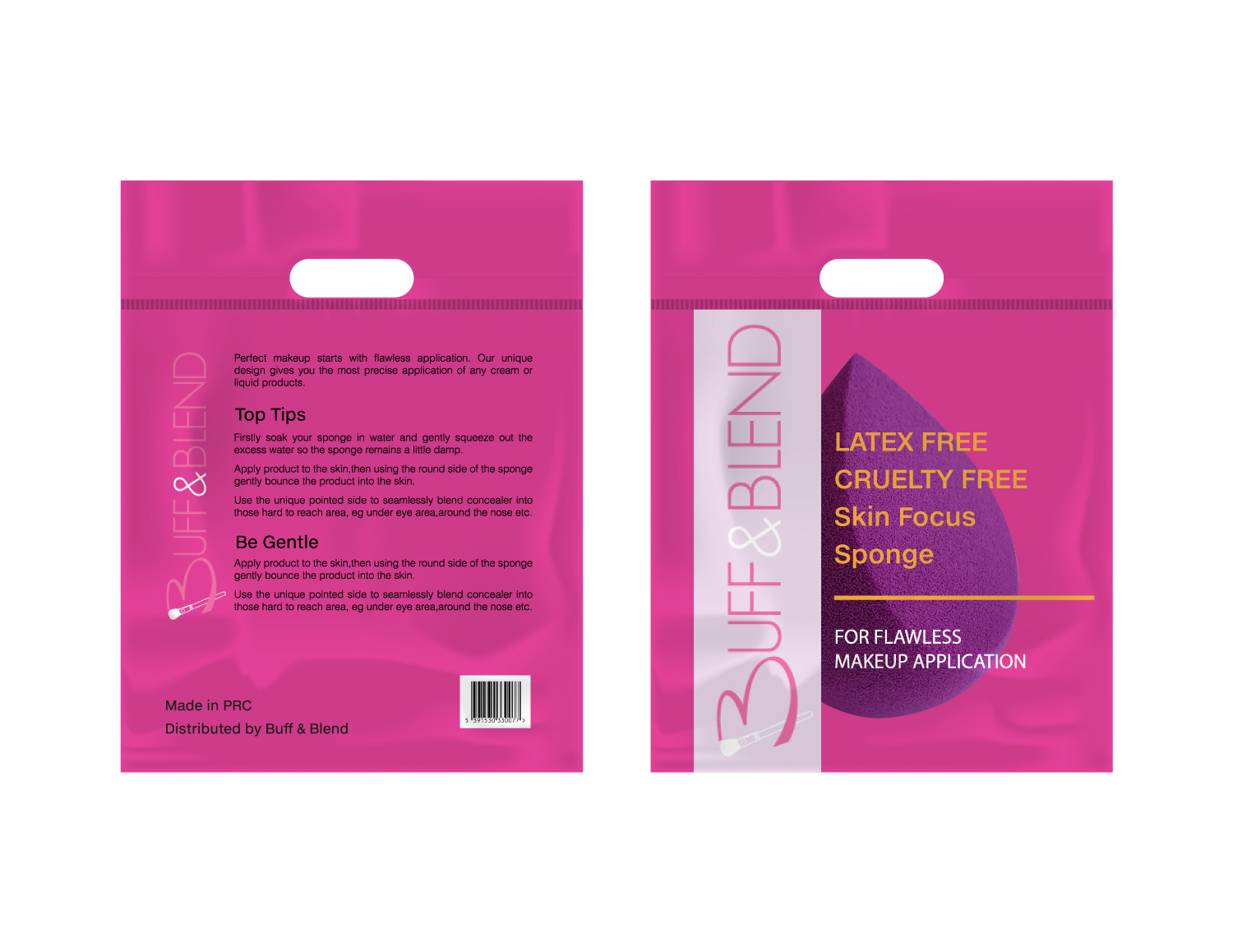 Packaging Design by Ahmed 14 for Buff and Blend | Design #16085499