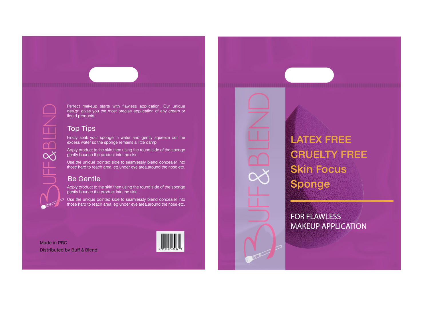 Diseño de Empaque por Ahmed 14 para Buff and Blend | Diseño #16094653
