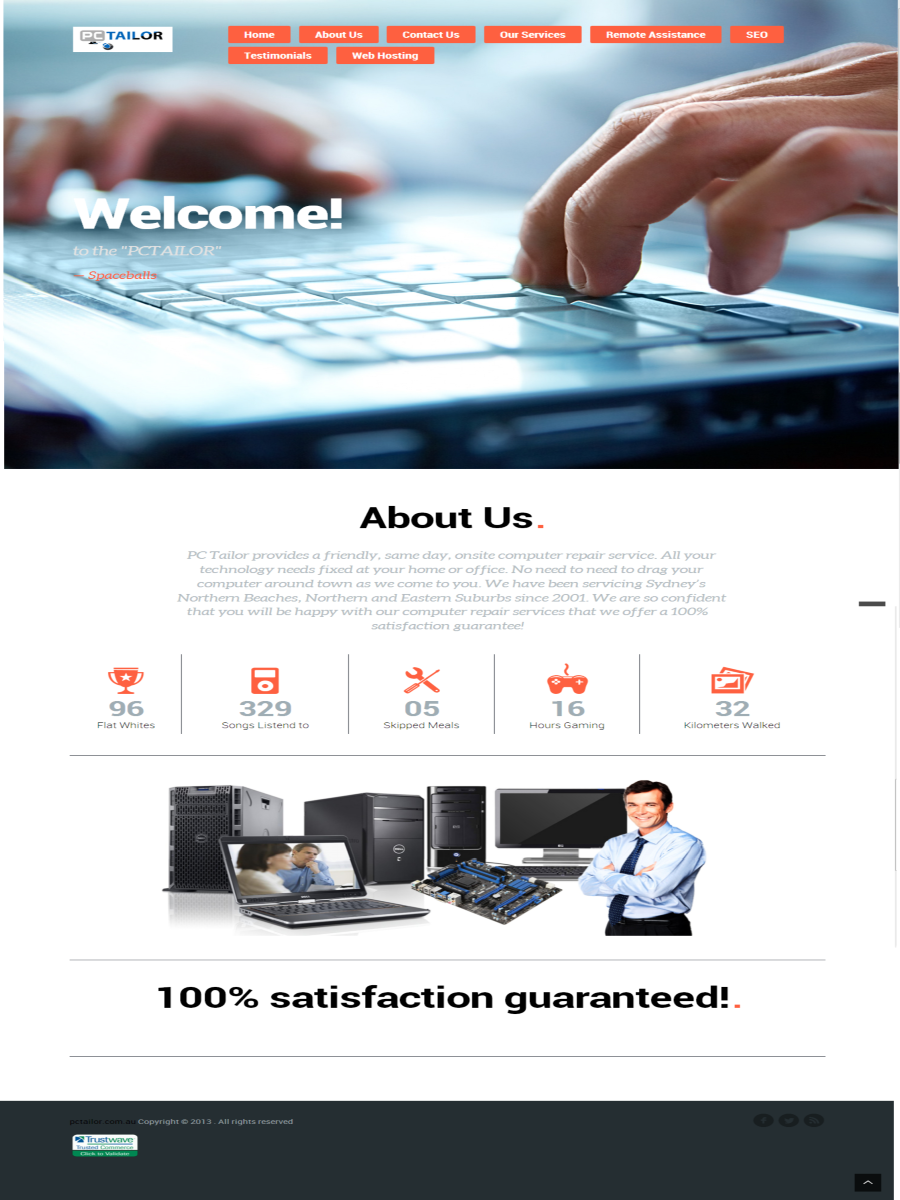 Web Design by Mohtasham H for this project | Design #2744537