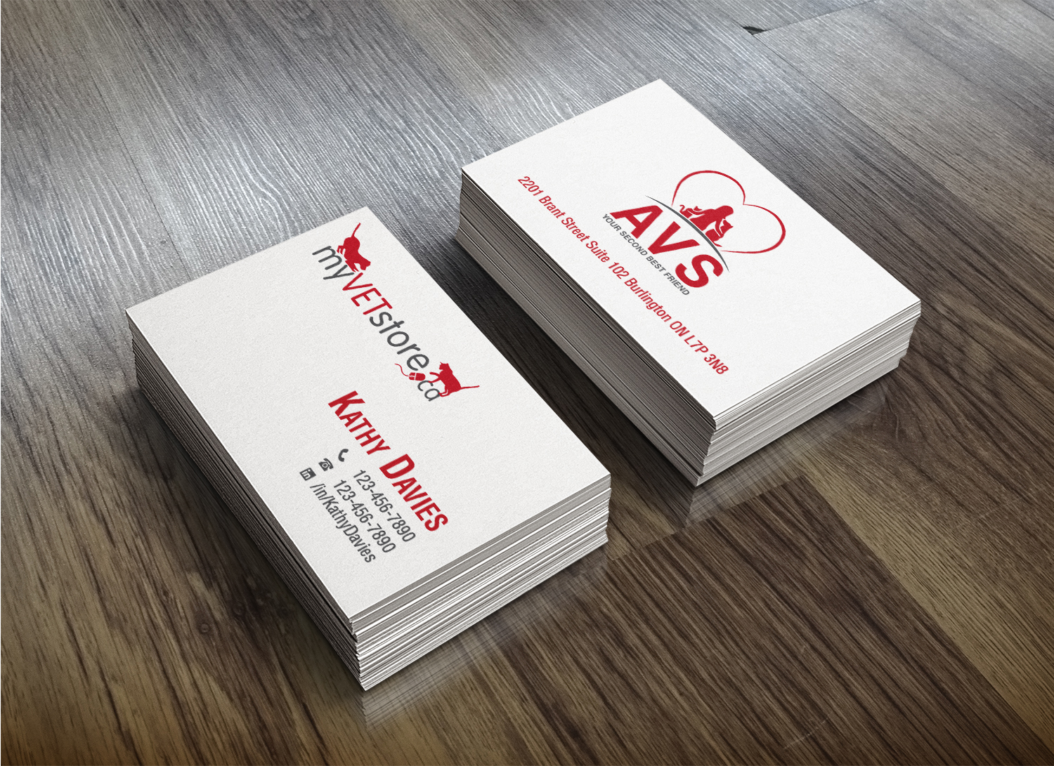 Business Card Design by Radoslav Kovácik for Acumenex Veterinary Solutions | Design #16025254