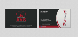 Business Card Design by INDIAN_Ashok for Acumenex Veterinary Solutions | Design: #16043678
