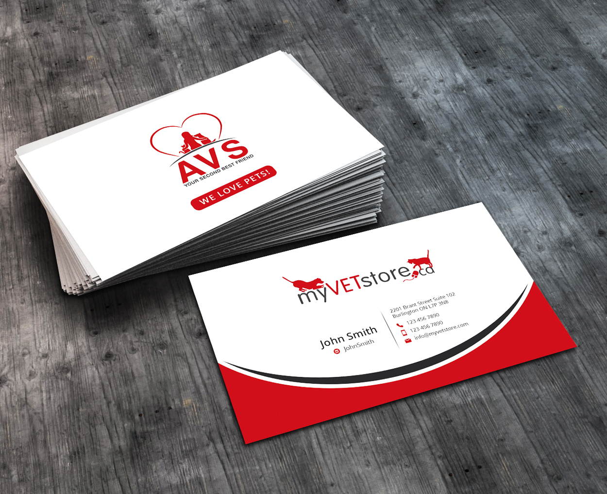 Business Card Design by AbyJohns for Acumenex Veterinary Solutions | Design #16071869