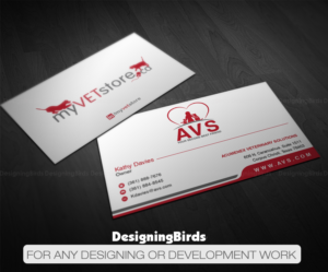 Business Card Design by Designing Birds for Acumenex Veterinary Solutions | Design: #16023080