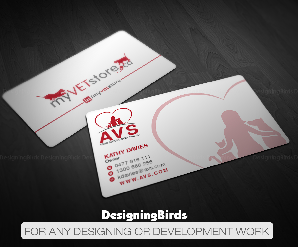 Business Card Design by Designing Birds for Acumenex Veterinary Solutions | Design #16024203