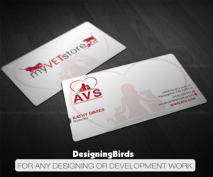 Business Card Design by Designing Birds for Acumenex Veterinary Solutions | Design: #16025604
