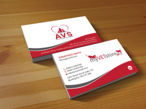 Business Card Design by Creations Box 2015 for Acumenex Veterinary Solutions | Design: #16032750