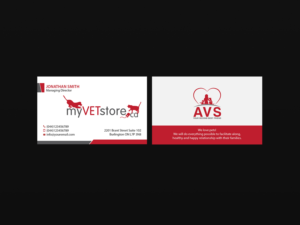 Business Card Design by Creations Box 2015 for Acumenex Veterinary Solutions | Design: #16032751